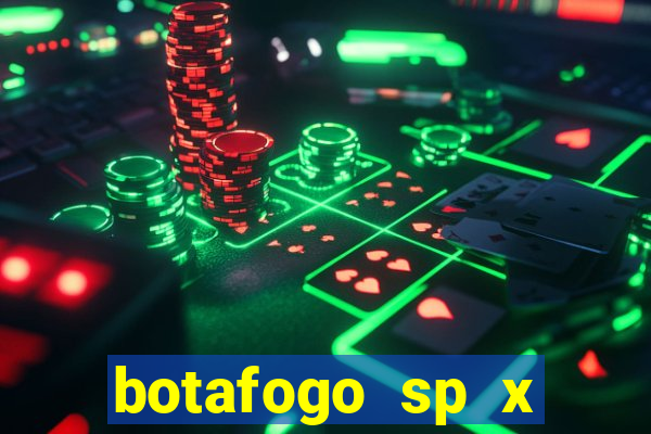 botafogo sp x palmeiras futemax